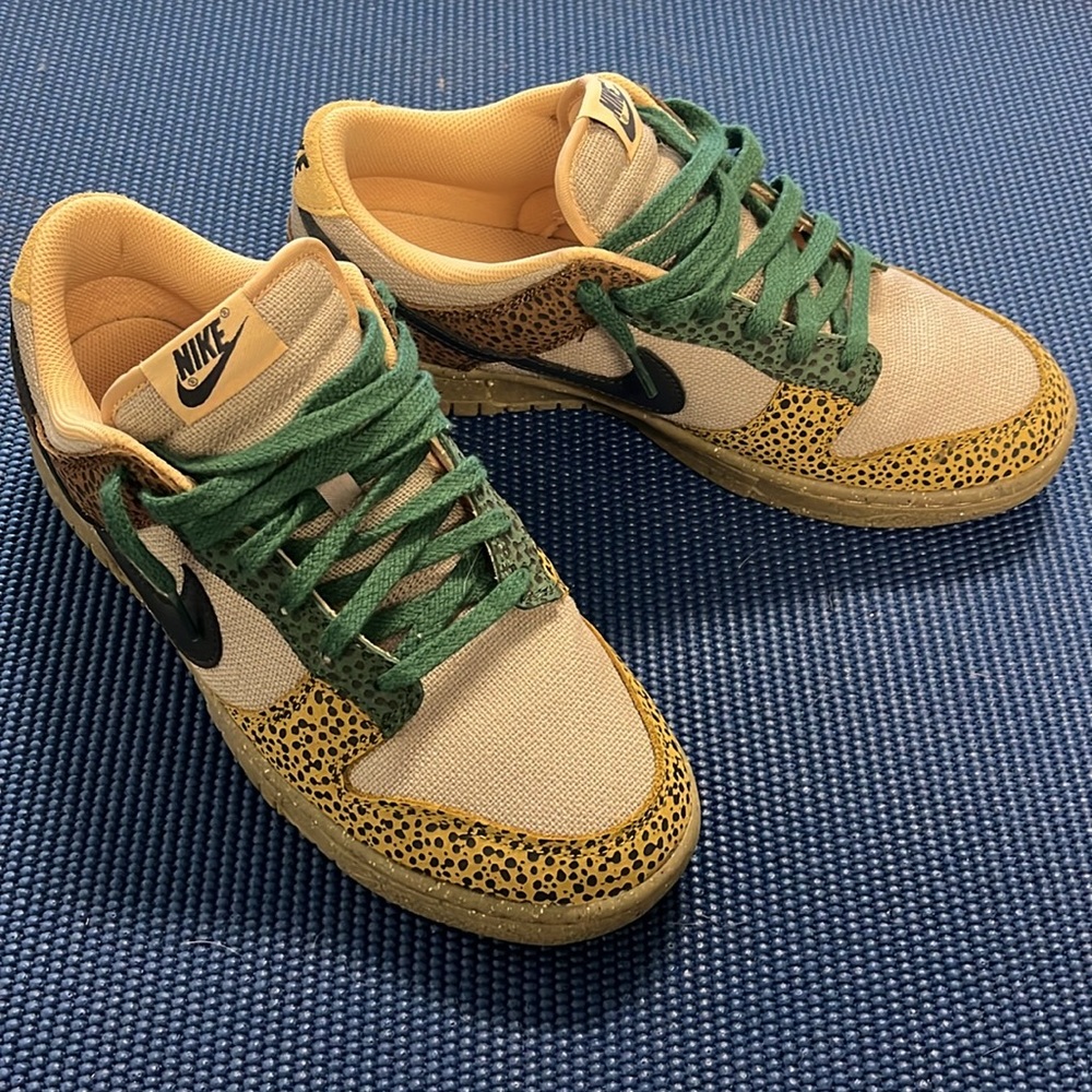 Dunk low men’s 9.5 animal